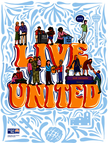 OFFICIAL POSTER - United Way of San Antonio and Bexar County