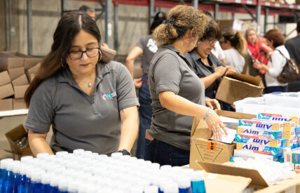 Shoebox Project Distributes $100k+ in Basic Necessities to People in Need - United Way of San Antonio and Bexar County