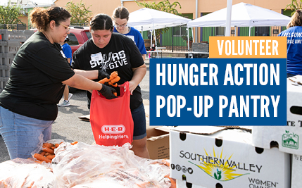 9th Annual Hunger Action Pop-Up - United Way of San Antonio and Bexar County