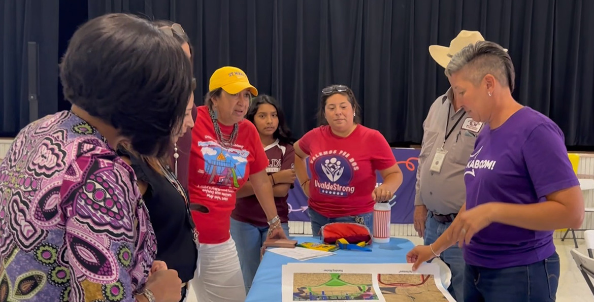 Building an Interactive Play Space for the Children in Uvalde - United Way of San Antonio and Bexar County