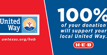 Create Change in our Community at the H-E-B Checkout with United Way - United Way of San Antonio and Bexar County