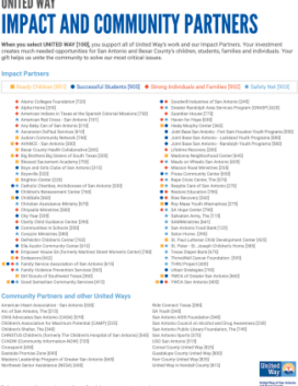 2024 Flyers  - United Way of San Antonio and Bexar County