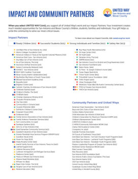 2025 Flyers  - United Way of San Antonio and Bexar County