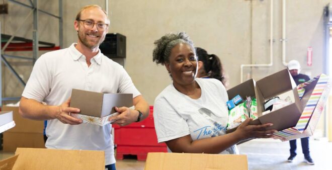 Shoebox Project Distributes $60,000 in Basic Necessities - United Way of San Antonio and Bexar County